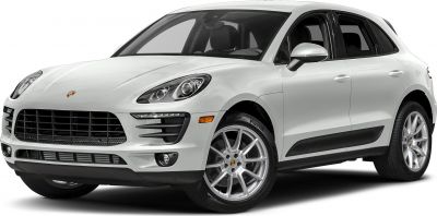 Front side of SUV with distinct headlights and alloy wheels.