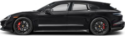 Sleek black electric Sport Turismo with aerodynamic design and sporty rims
