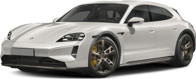 Front and side profile with distinctive headlights and sporty wheels
