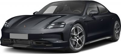 2025 Porsche Taycan (Y1A, facelift 2024) 3/4 front-left view