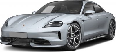 Front-side view with LED headlights and distinctive alloy wheels