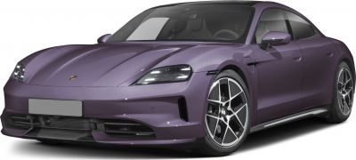 Sleek front LED headlights and distinctive alloy wheels