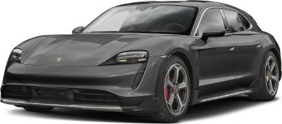 Sleek electric wagon with aerodynamic body and LED headlights