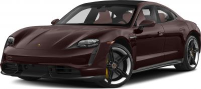 Front-side view with aerodynamic lines and performance wheels