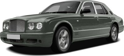 Front three-quarter view of a classic luxury sedan