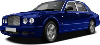 Luxury sedan with distinctive front grille and alloy wheels
