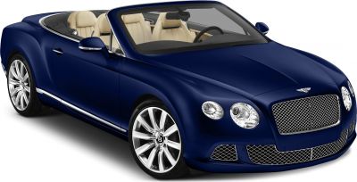 Convertible luxury vehicle with chrome mesh grille and premium interior.