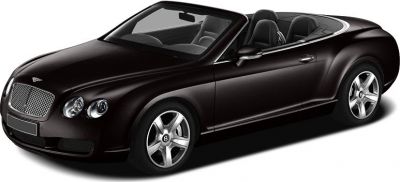 Luxury convertible with mesh front grille and alloy wheels