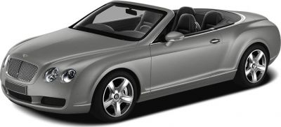 Luxury convertible with distinctive front grille and alloy wheels