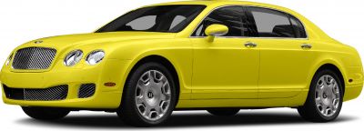 Luxury sedan with distinctive grille and dual headlights