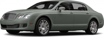 Luxury sedan front-side view with chrome grille and signature headlamps