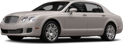 Luxury sedan with distinctive front grille and sleek body side profile