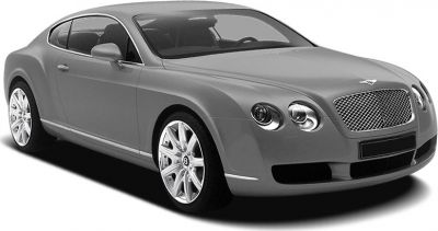 Front three-quarter view showing iconic grille and headlights