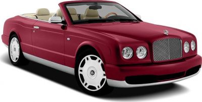 Red convertible with beige leather interior and luxury design