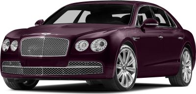 Chrome mesh grille with distinct round LED headlights and polished alloy wheels