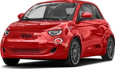 2020 Fiat 500e (332) 3+1 3/4 front-left view