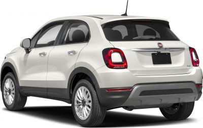 Compact SUV rear and side view with modern tail lights and sleek design
