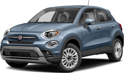 Front-side view of compact crossover SUV with modern headlights and alloy wheels