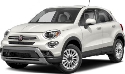 Compact SUV with distinctive front grille and round headlights