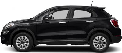 Side profile with compact crossover design and alloy wheels