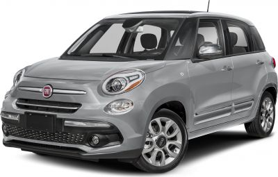 Front left view of compact wagon with prominent grille and alloy wheels