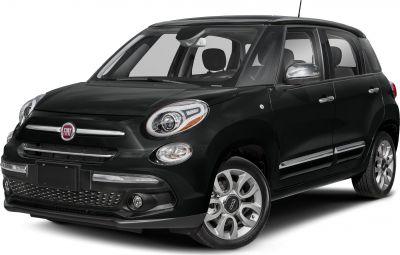 Front-side view of a compact car with round headlights and alloy wheels