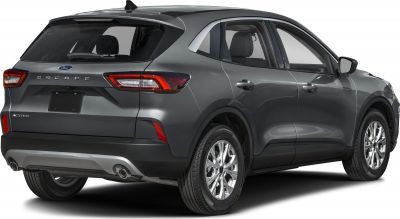 Rear and side view of modern SUV with updated taillights and sleek body lines