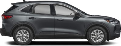 SUV side profile with alloy wheels and black side trim