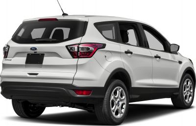 Rear view of SUV with modern taillights and black bumper trim