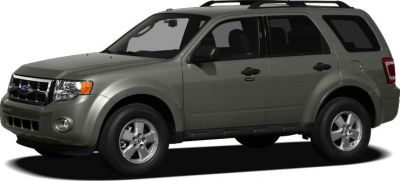 Mid-size SUV with rugged profile and alloy wheels