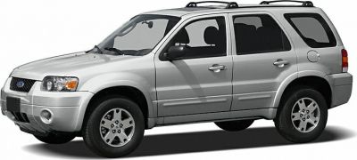 Silver SUV side and front view with roof rails and alloy wheels