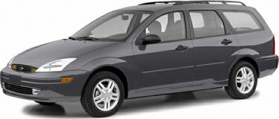 Wagon side profile with roof rails and alloy wheels