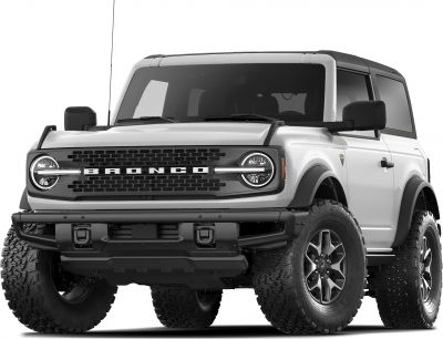 Front view with rugged grille and off-road tires