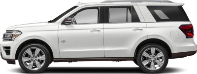 Full-size SUV side profile with modern alloy wheels