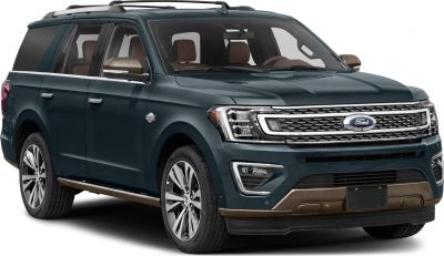 Front side view SUV with LED headlights, chrome grille, alloy wheels
