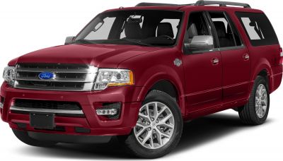 Large SUV with chrome front grille and modern alloy wheels