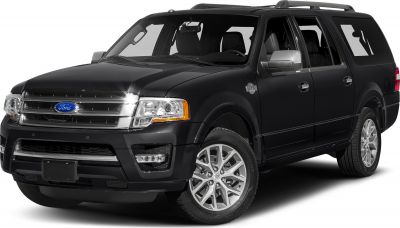 Large SUV with chrome grille and alloy wheels front-left view