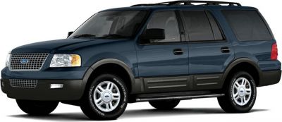 Side profile of full-size SUV with alloy wheels and roof rails