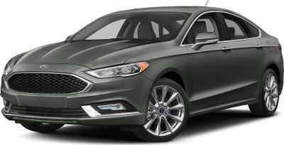 Front grille and alloy wheels of a sedan.