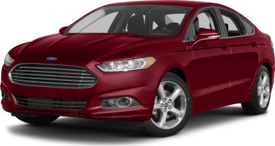 Front angle with signature grille and alloy wheels of mid-size sedan