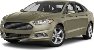 Front grille, headlights, and side profile of a sedan