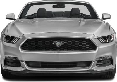 Front view with iconic grille and aggressive headlights