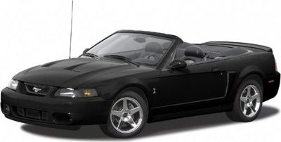 Black sports convertible with alloy wheels and sleek styling