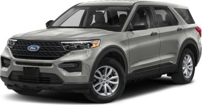 Front-side view showing grille, headlights, and alloy wheels