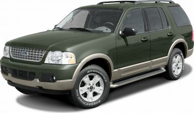 2002 Ford Explorer III 3/4 front-left view