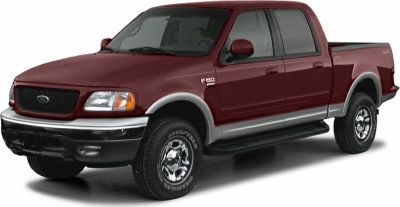 Full-size crew cab pickup truck with extended cab and alloy wheels