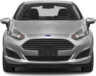 Close-up of front grille and headlights design.