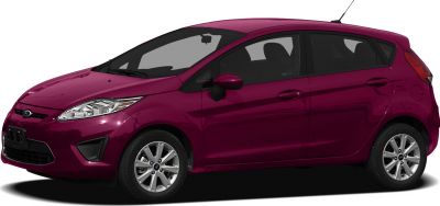 2009 Ford Fiesta VII (Mk7) 5 door 3/4 front-left view