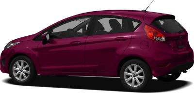 Compact 5-door hatchback side profile with alloy wheels