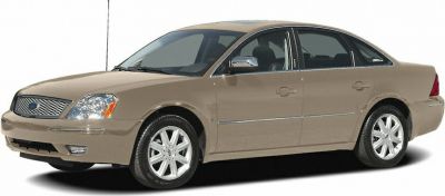 Side view of a 2005 mid-size sedan with alloy wheels